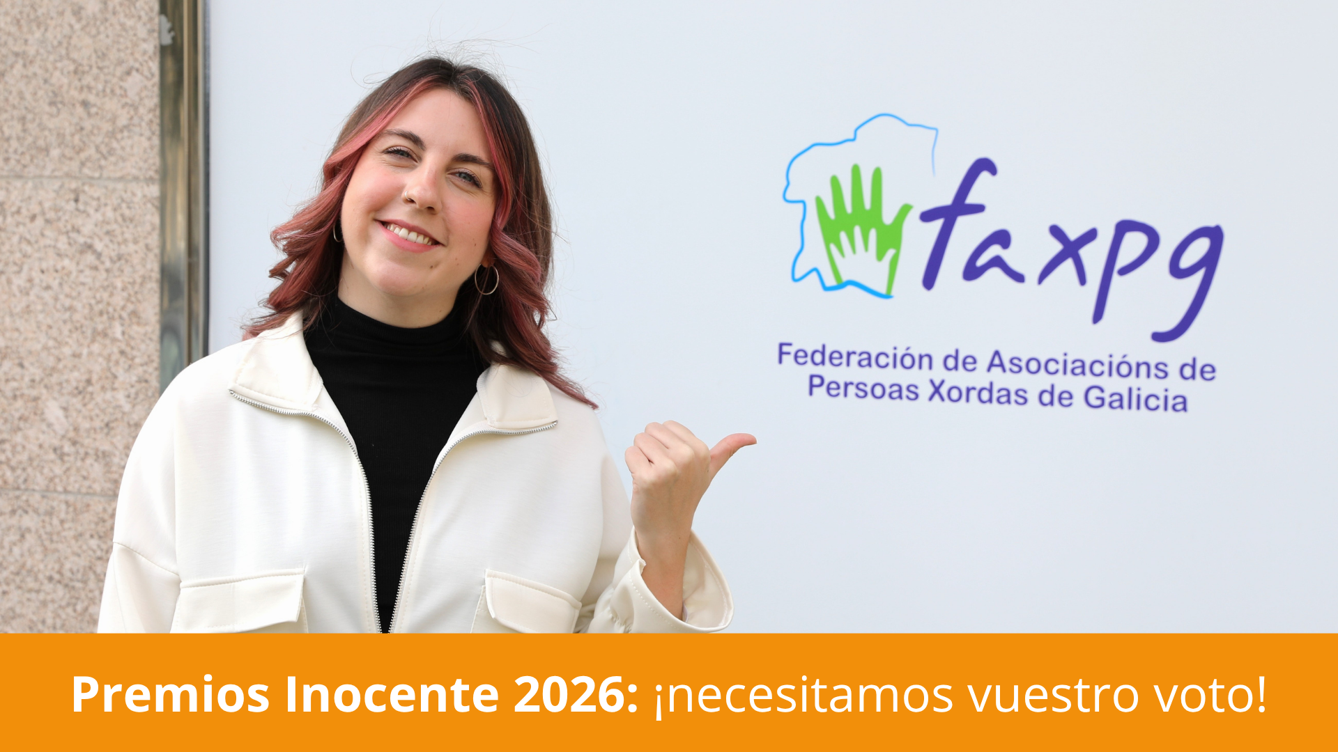 Video Premios Inocente 2026 Carolina Iglesias apoya a FAXPG